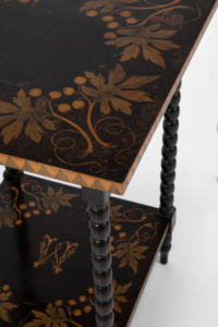 Victorian penwork table