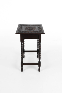 Welsh barley twist occasional oak table
