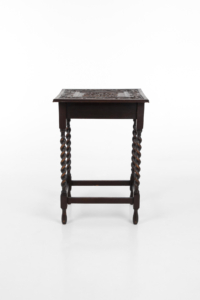 Welsh barley twist occasional lamp table
