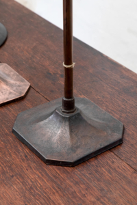 Antique haberdashery shop display stands 1920