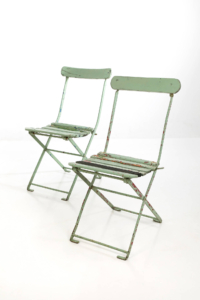 Mint green vintage garden bistro set