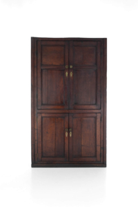 George III Oak Corner Cupboard