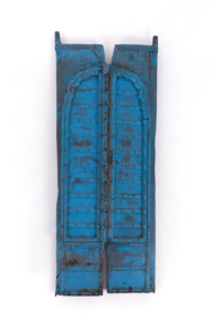 Architectural salvage North African window shutters