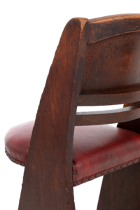 Set of four Ebenezer Gomme art deco chairs