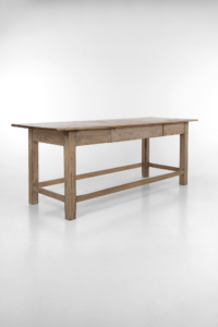 French country farmhouse pine dining table