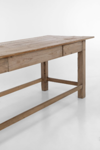 French farmhouse pine dining table
