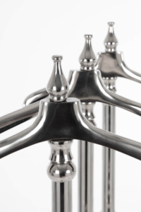 Chrome valet stands
