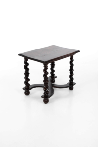 William IV oak side table