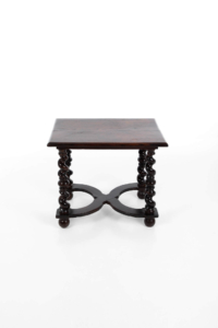 William IV barley twist side table