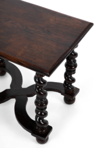 19th century William IV low barley twist side table