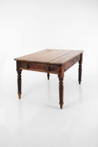 Victorian scrub top pine kitchen table