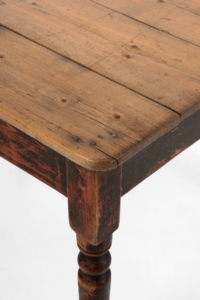 Victorian plank top table