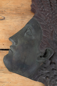 Decorative art plaster head