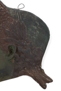 Antique plaster head