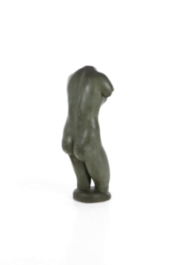 French painted plaster torso of Venus