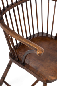Elm and ask Windsor stick back chairs