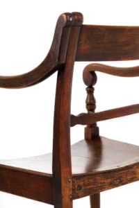 Antique elm chair