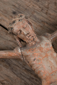 16th century wooden crucifix of Jesus Christ