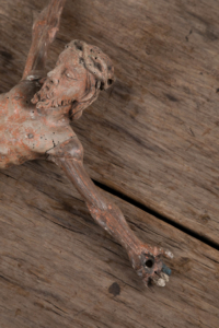 Antique crucifix of Jesus Christ