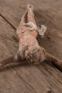 16th century wooden crucifix from Catalonia