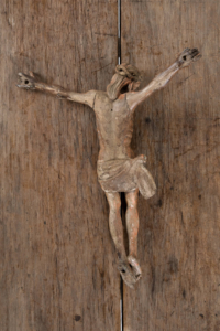 Antique 16th century Catalan crucifix