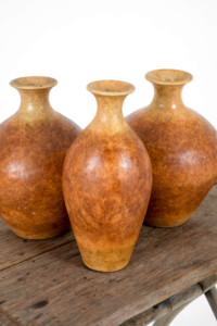 large terracotta vases