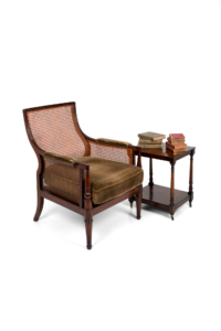 Regency cane armchair