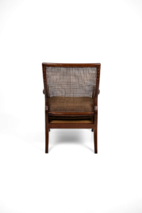 Antique Regency cane library armchair