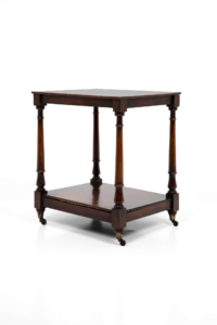 Regency two tier whatnot side table