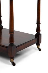 Antique Regency occasional side table whatnot