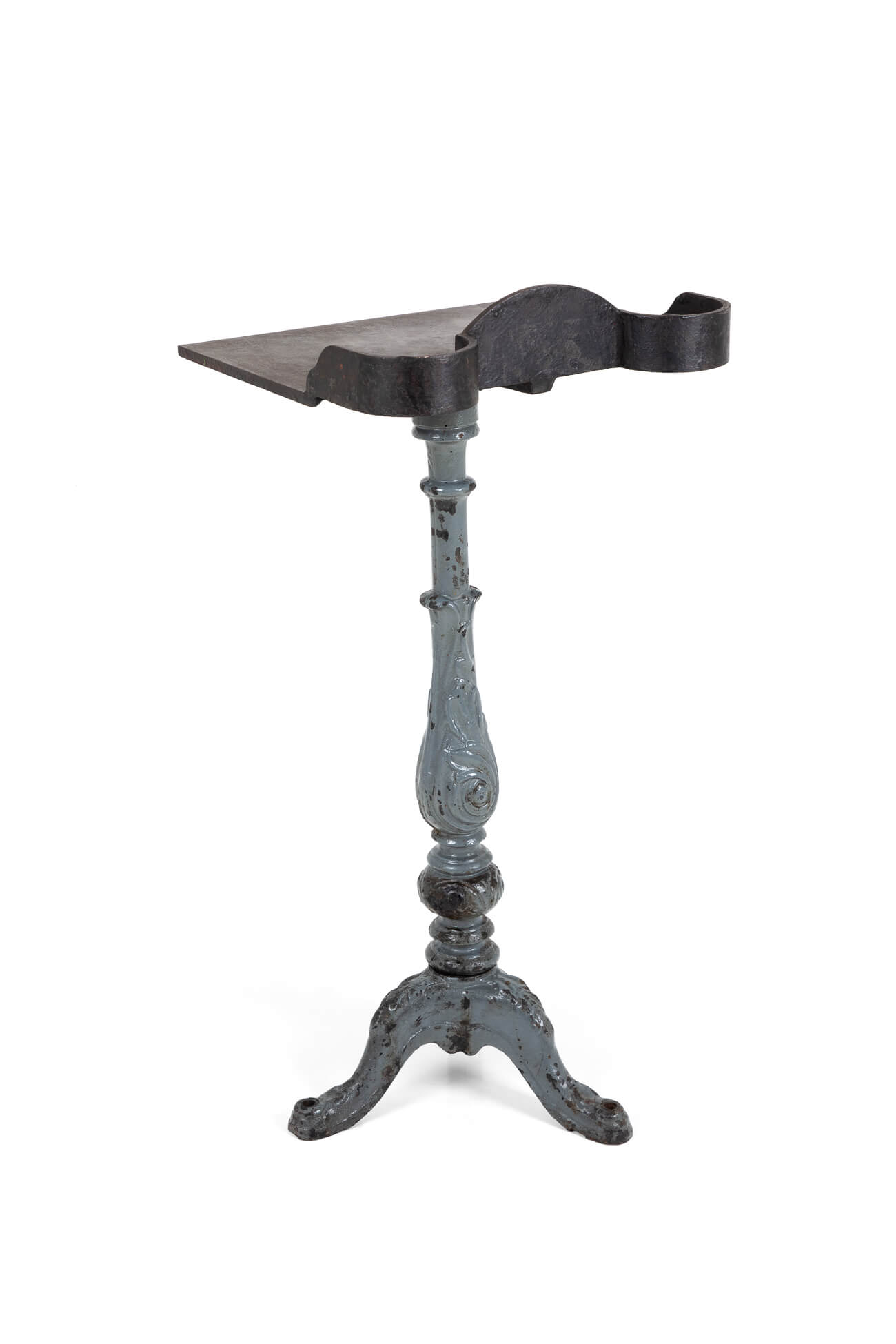 Victorian cast iron print factory stand