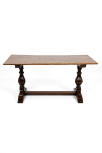 Antique oak refectory table
