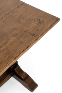 19th century country house oak refectory table