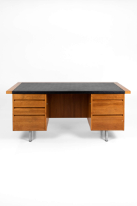 Mid century GW Evans of London designer desk