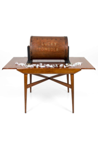 Original tombola raffle barrel
