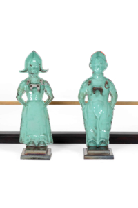 antique luxury andiron