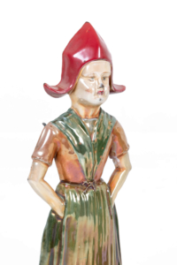 Continental andiron figures