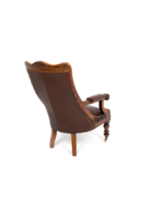 William IV rosewood library chair