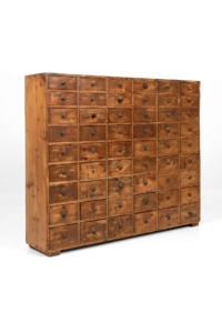 Antique bank of drawers