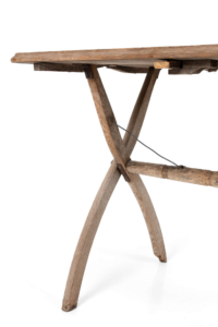 primitive antique coaching table