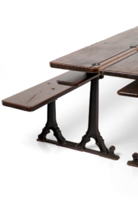 metamorphic chapel bench