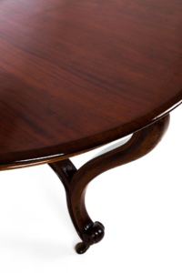 French fruitwood provincial dining table