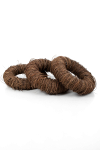 Huge wicker door wreath