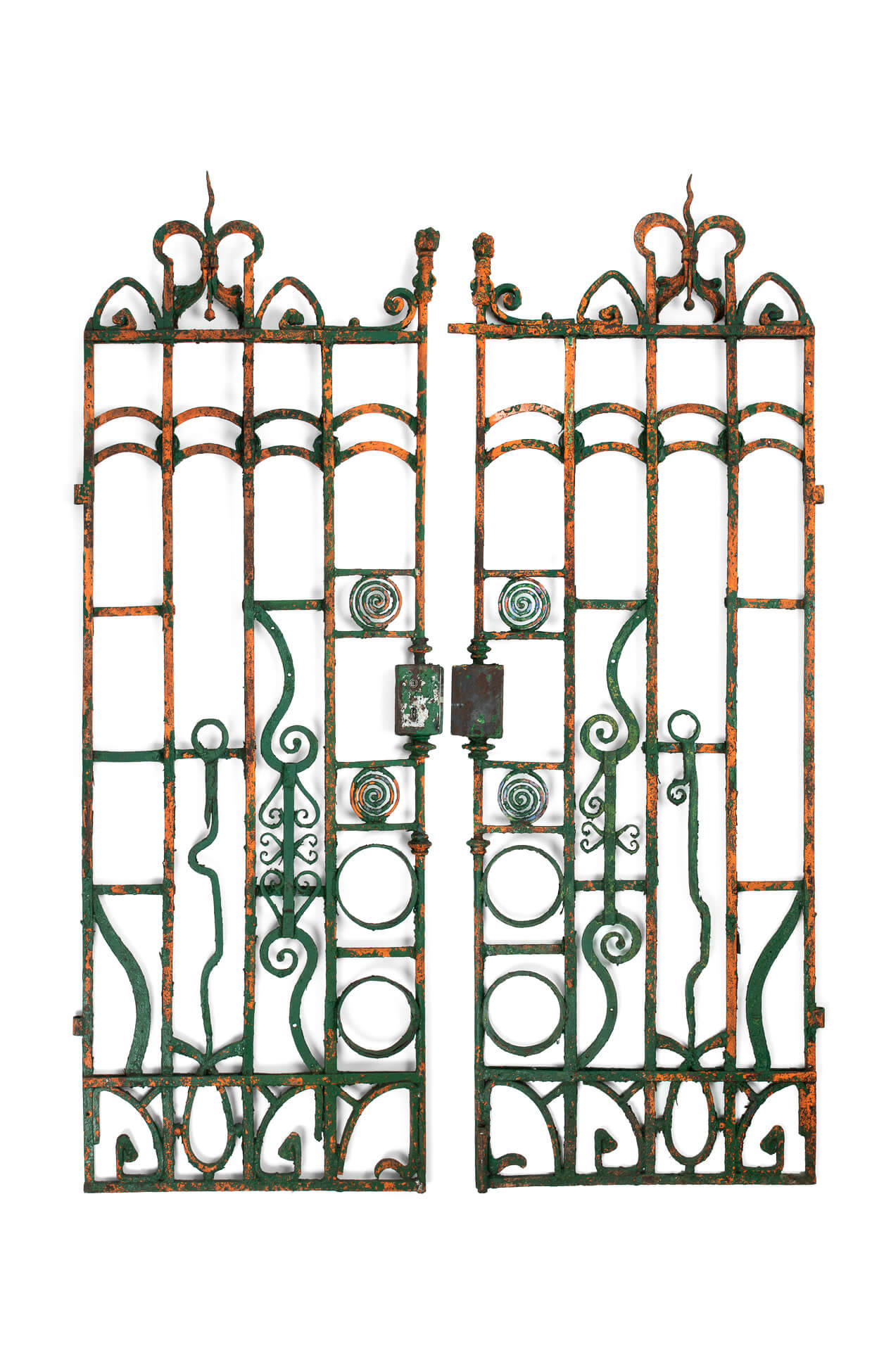 Victorian wrought iron gates