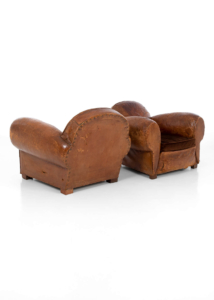 Antique Art Deco club chair