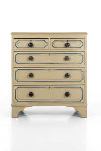 antique painted chest of drawers
