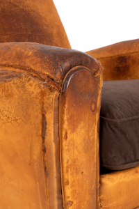 art deco club chair