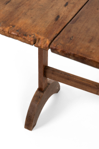 Antique trestle table