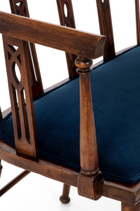 Mahogany antique bench