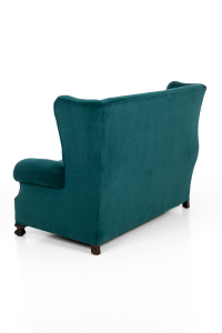 Antique wingback sofa